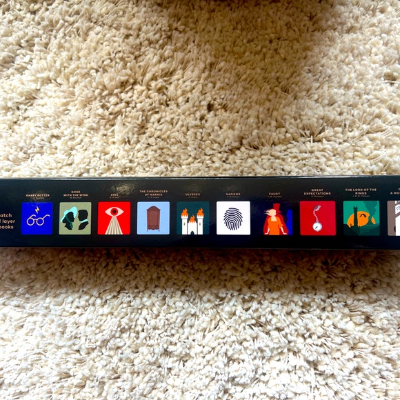 BNIB Top 100 scratch off books poster - Picture 5 of 5